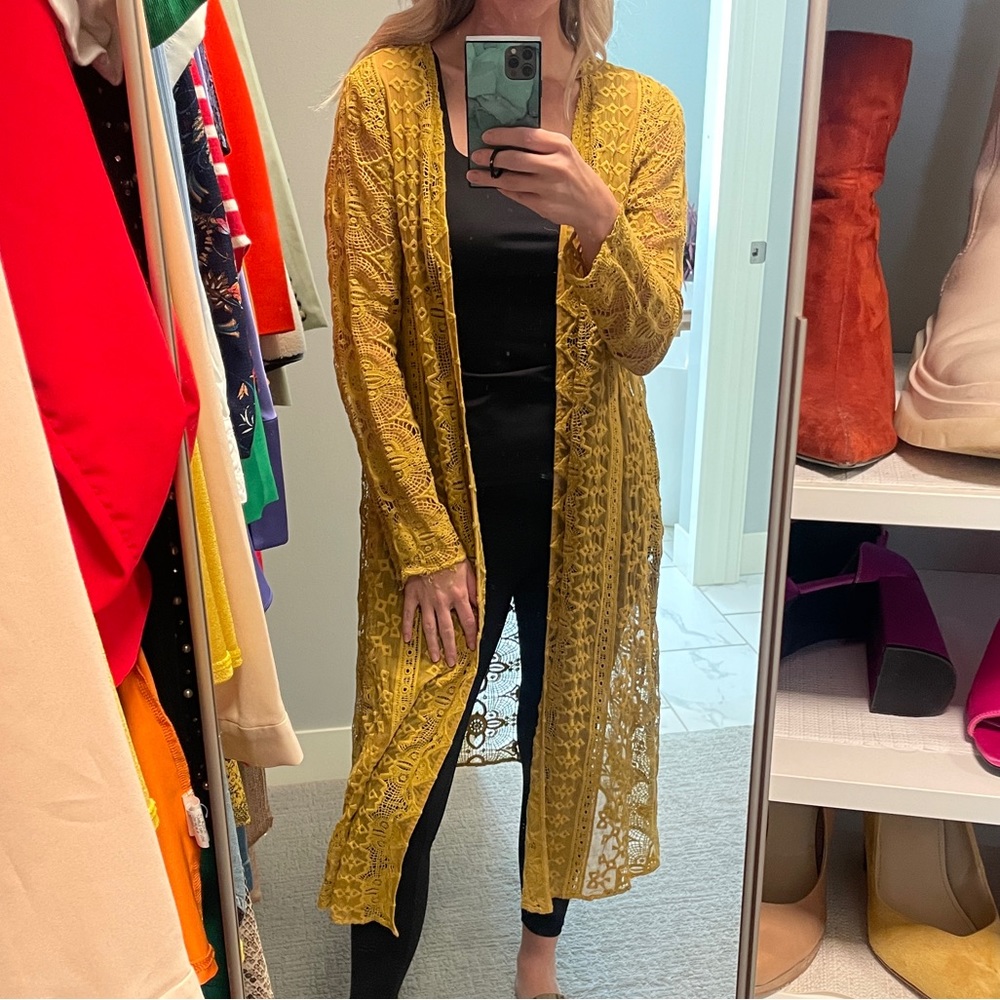 For Love and Lemons Crochet Coverup